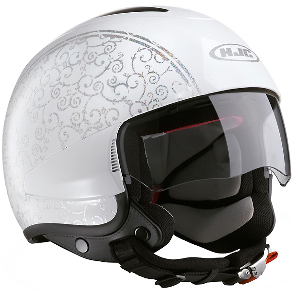 Open Face HJC IS-35 Flower Hologram